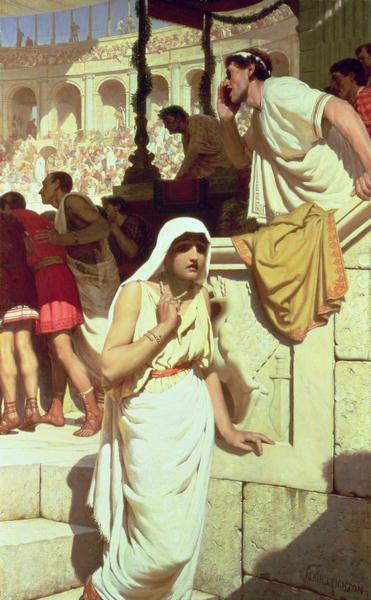 Edmund Blair Leighton The Gladiator's Wife oil painting image